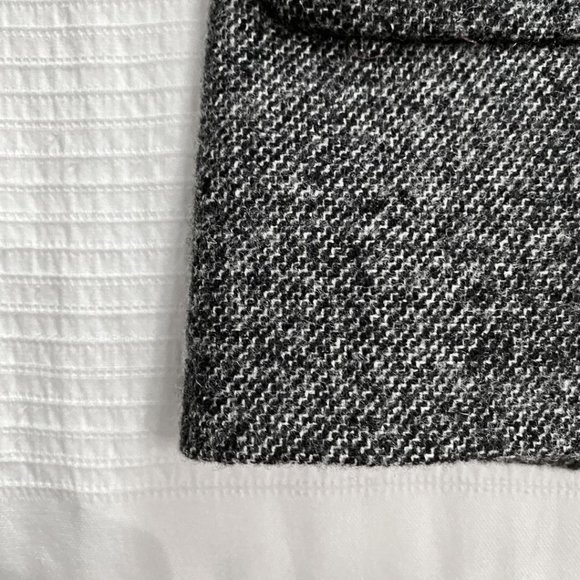 BY MALENE BIRGER STELLAR GREY WOOL BLEND SINGLE BREASTED MID-LENGHT BLAZER - Picture 10 of 12